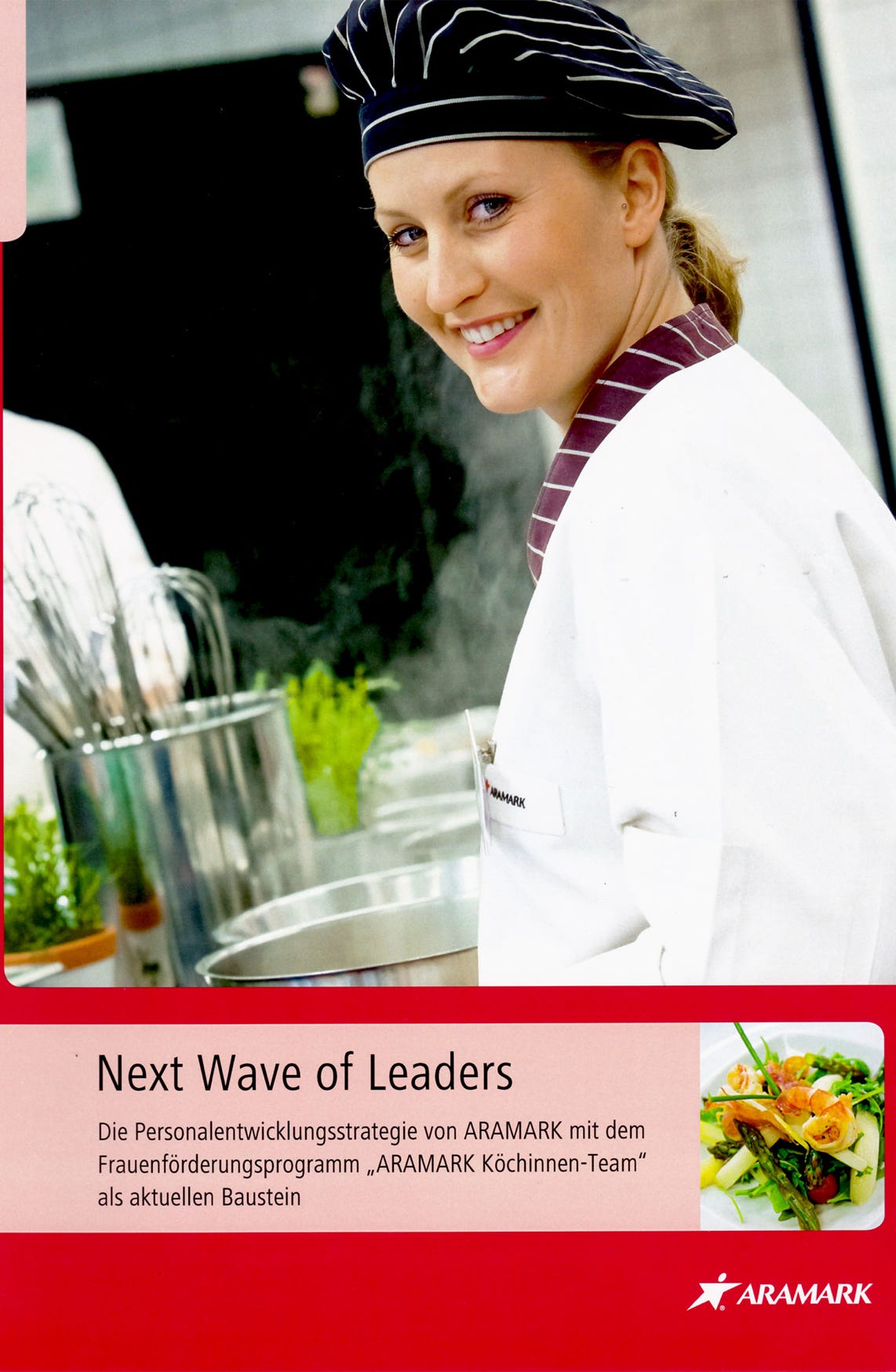 ARAMARK-Flyer zu Küchenpersonal